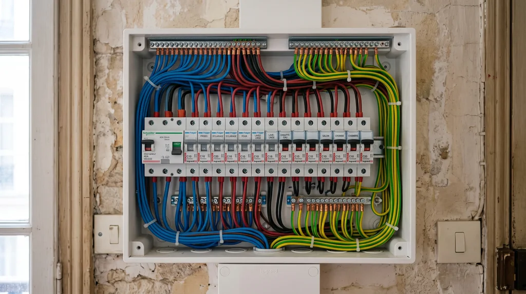 Tableau électrique — contrôle de l'installation intérieure — Électricité à La Rochelle